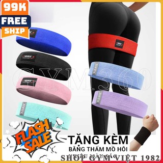 Dây mini Band, Dây cao su kháng lực Aolikes tập chân mông - FLASH SALE