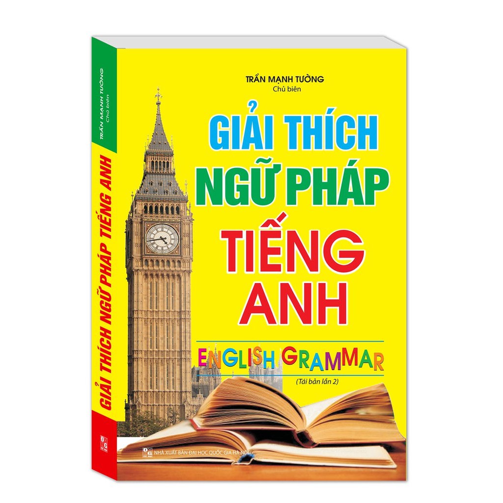 Sách: Giải thích ngữ pháp Tiếng Anh (tái bản)