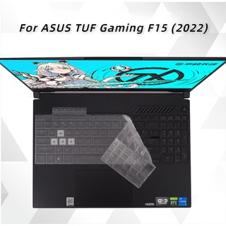 Miếng Silicone Phủ Bàn Phím Máy Tính ASUS TUF Gaming 2022 F15 FX507 FX507Z FX507ZC 15.6 inch