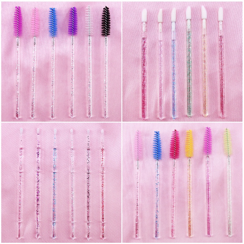 Thiết bị kéo dài lông mi với hộp 180/300 đánh lông mi loại bỏ Mascara bôi trên trang điểm vi mô.