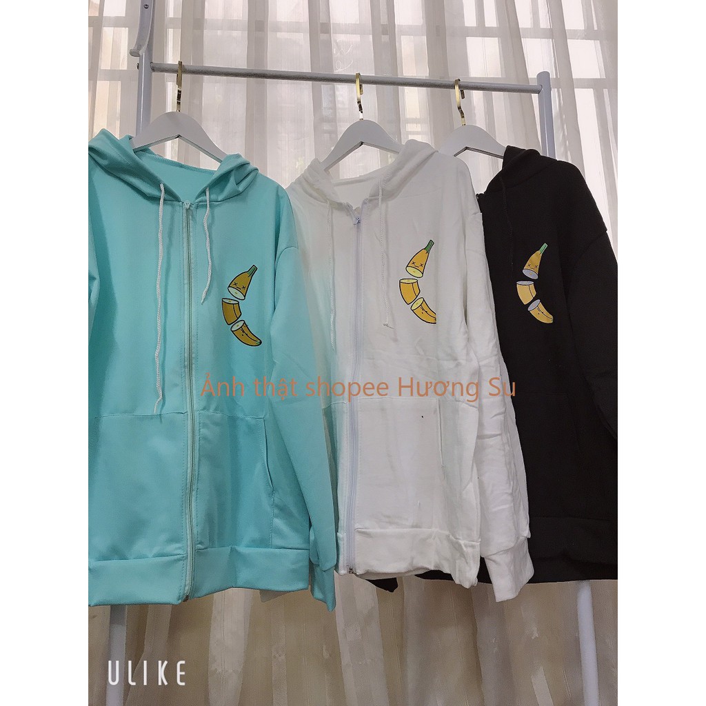 Áo Hoodie Nỉ Form Rộng Hình Banana Chuối Cute - Unisex-HươngSu-(PVN524) | BigBuy360 - bigbuy360.vn