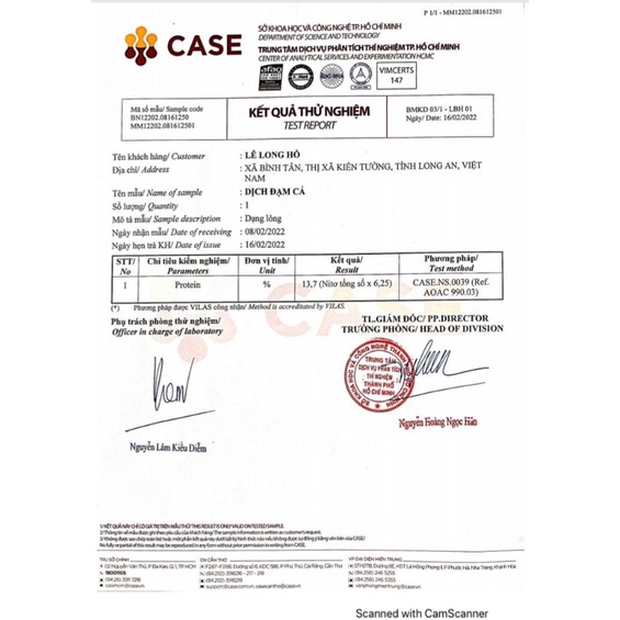 Men vi sinh ủ đạm cá