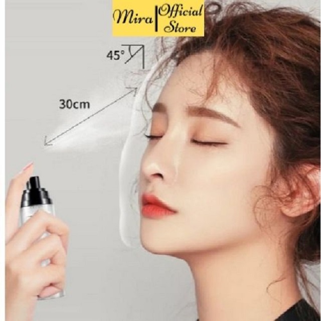 Xịt Nhũ Khóa Nền Makeup Dưỡng Ẩm Bắt Sáng Miraa Shop | BigBuy360 - bigbuy360.vn