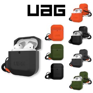 Vỏ bọc bảo vệ hộp sạc tai nghe Airpods 1/ 2 bằng silicone họa tiết UAG