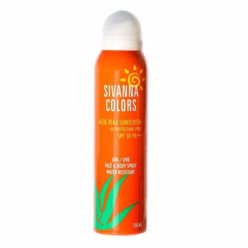 Xịt Chống Nắng - Sivanna Colors Aloe Vera