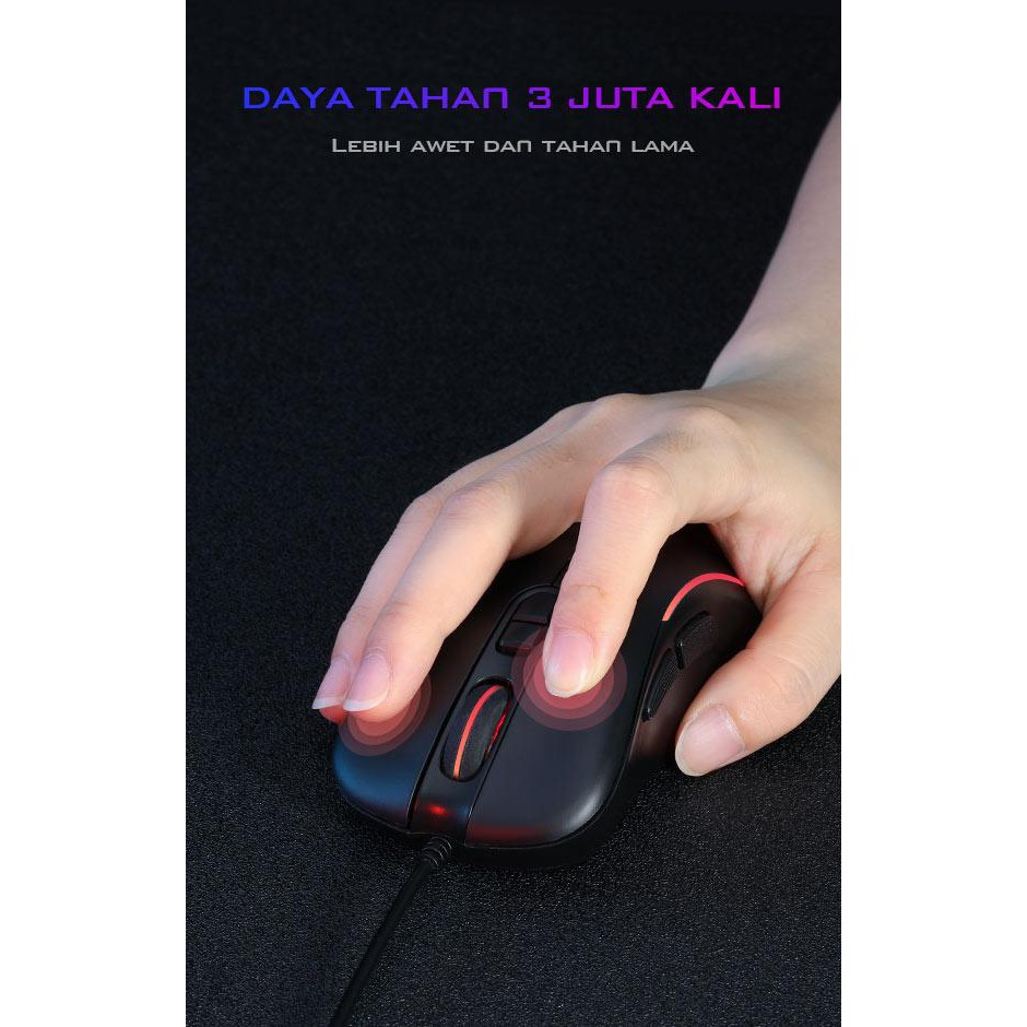 Chuột Chơi Game Gm1000 2400dpi | BigBuy360 - bigbuy360.vn