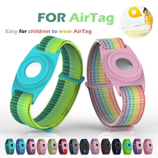 Dây đeo bằng nylon TPU mềm chống thất lạc cho thiết bị Apple AirTag