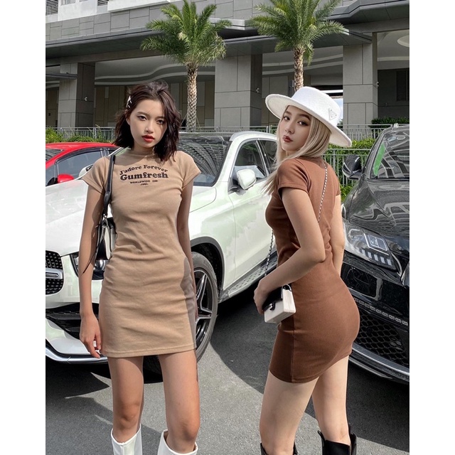 Đầm ôm body BROWNIE DRESS
