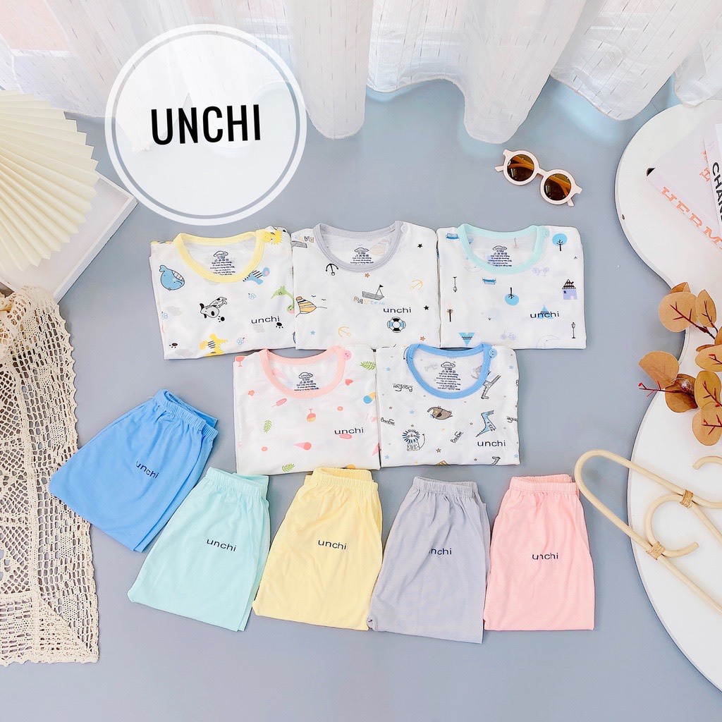 Bộ quần áo ngắn tay UNCHI c03