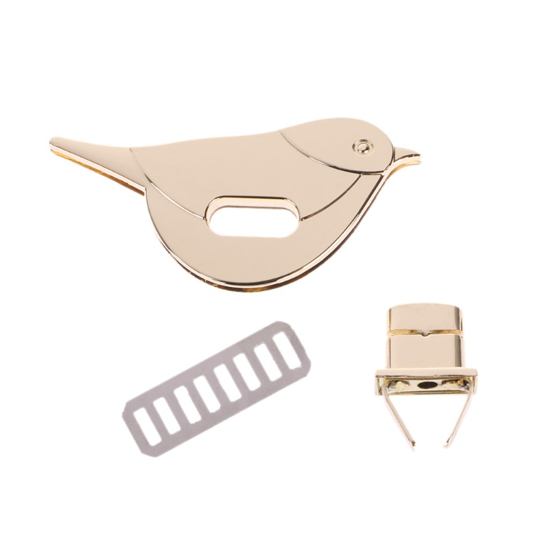 Ổ Khóa Kim Loại Dạng Xoắn DIY Cho Túi Xách