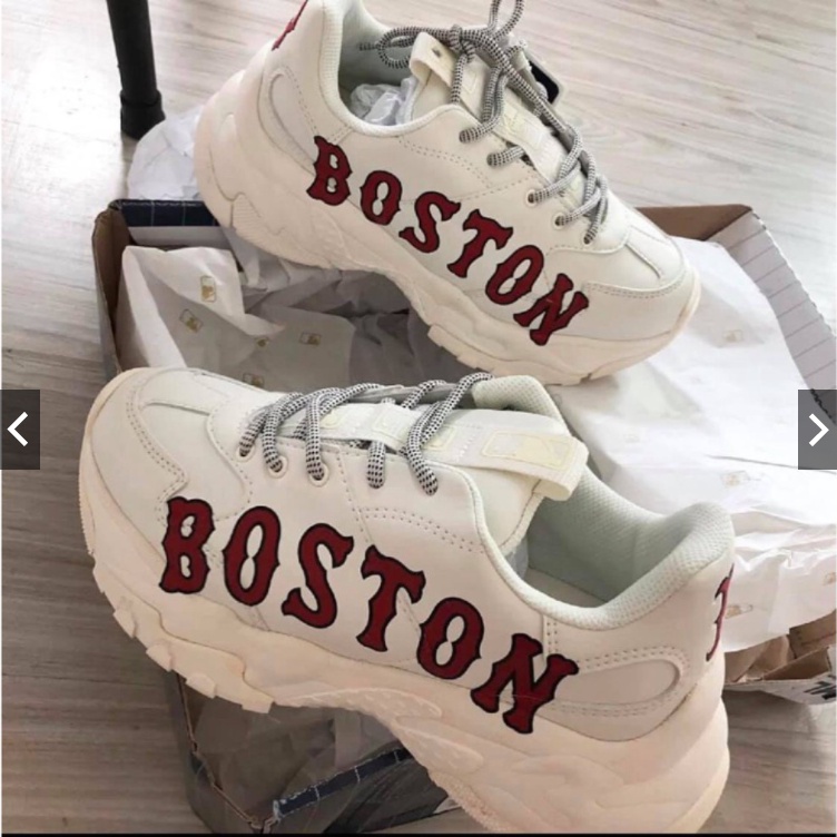 Giày Thể Thao Nam Nữ Boston - Giày thể thao trắng độn đế cao cổ tăng chiều cao, Sneaker trẻ trung, năng động D19 5.0 | BigBuy360 - bigbuy360.vn