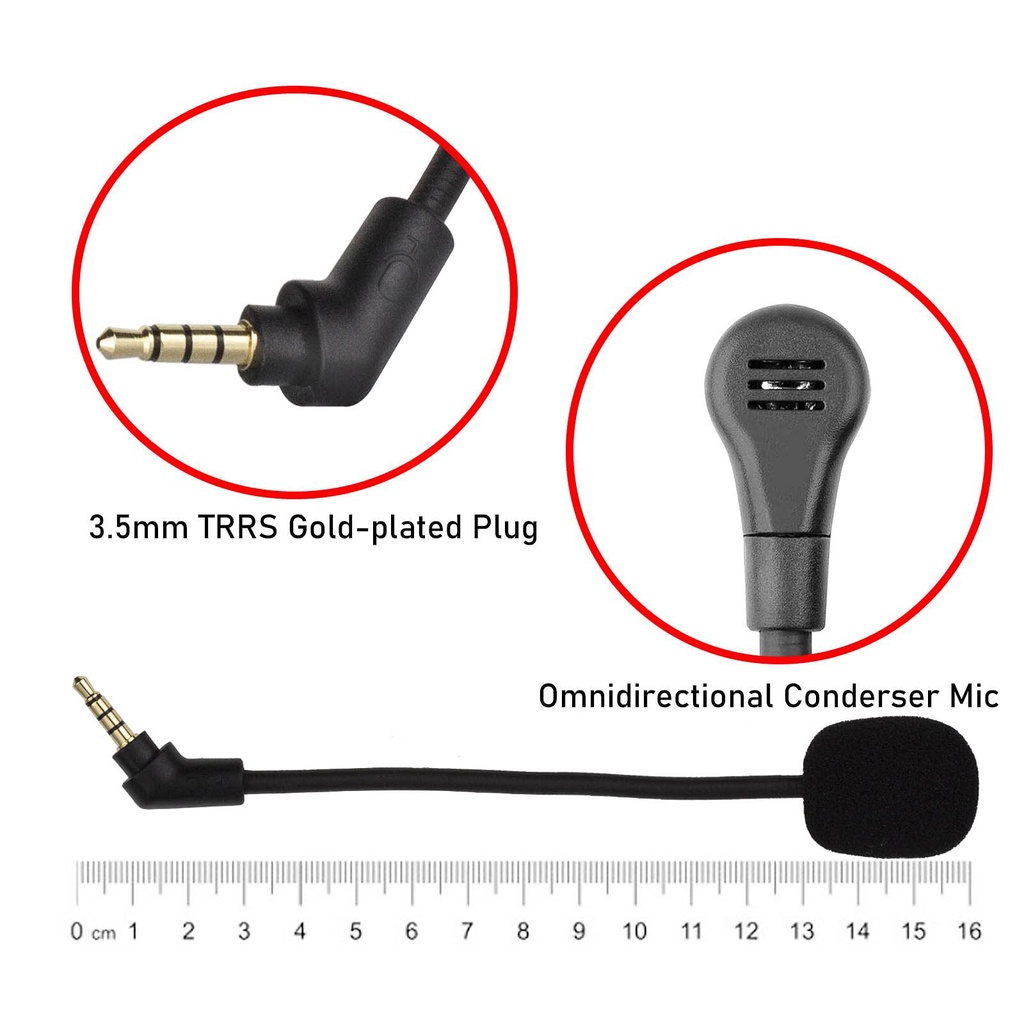 Micro thay thế cho tai nghe chơi game Kingston HyperX Cloud Flight S
