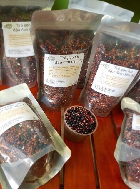 1kg Trà gạo lứt đỗ đen đỗ đỏ hoa nhài rang sẵn | BigBuy360 - bigbuy360.vn