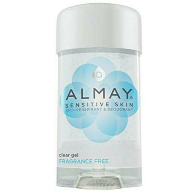Lăn ALMAY SENSITIVE SKIN CLEAR GEL ( 63g ) - Hàng Mỹ
