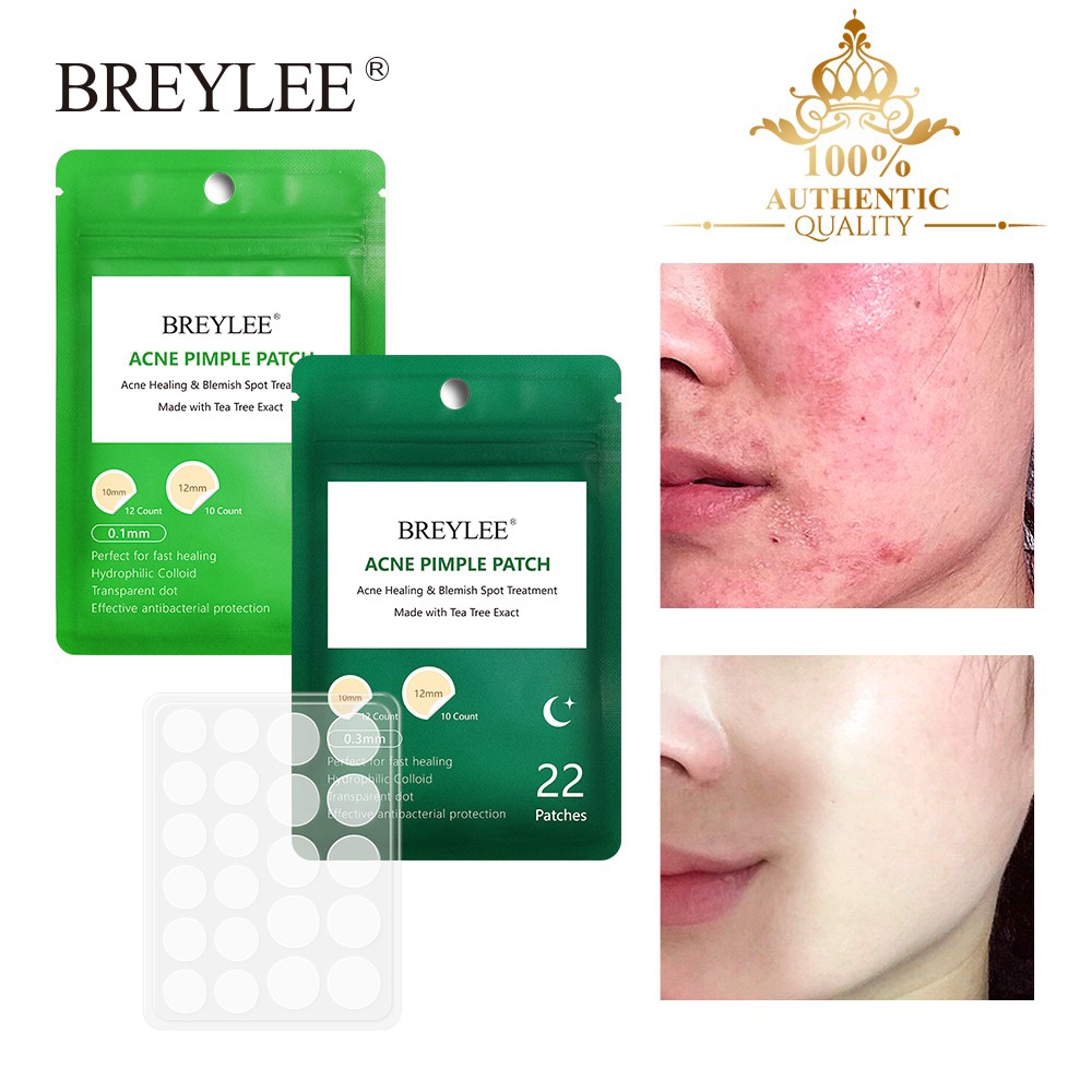 Pimples Patches BREYLEE Sử Dụng Hàng Ngày 22 Miếng/Gói