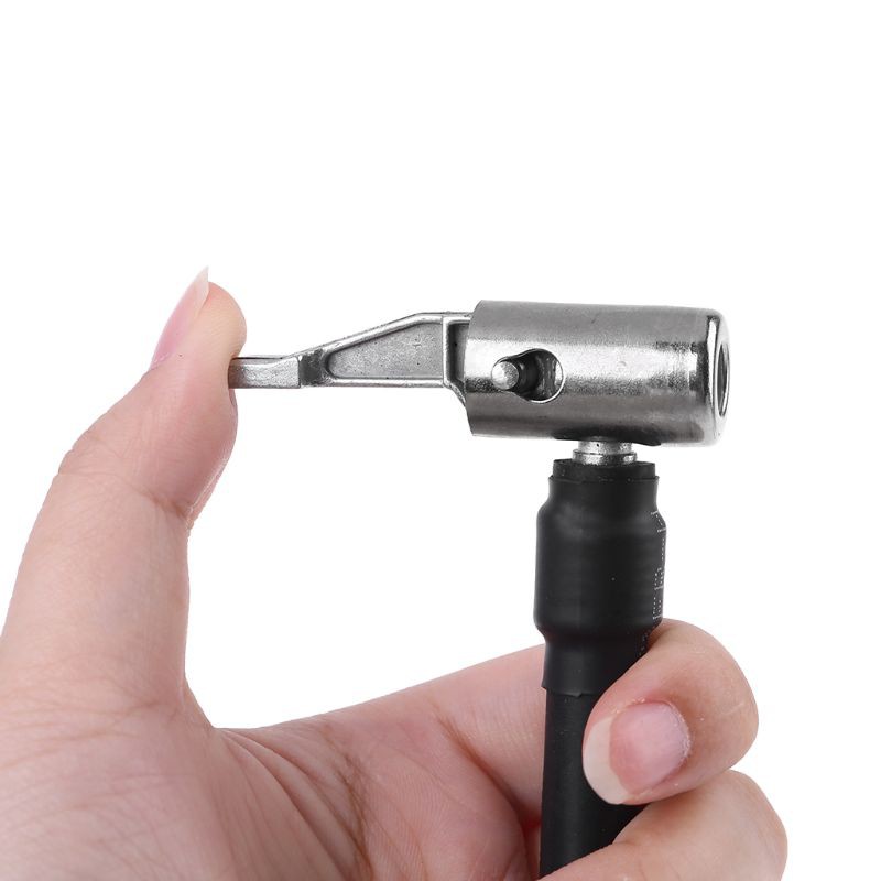 Mâm cặp khóa khí nén kèm đầu chuyển đổi ống khí dành cho lốp xe đạp/ xe máy/ xe hơi