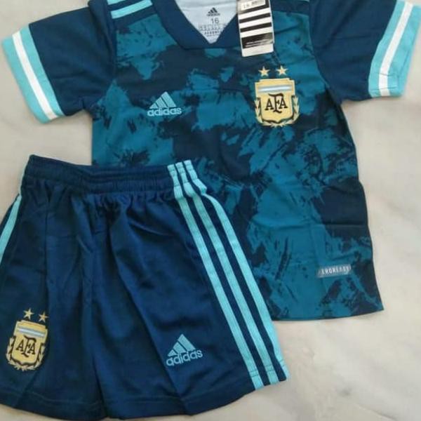 Áo Thun Bóng Đá Đội Tuyển Argentina 2019 / 2020 Cho Bé