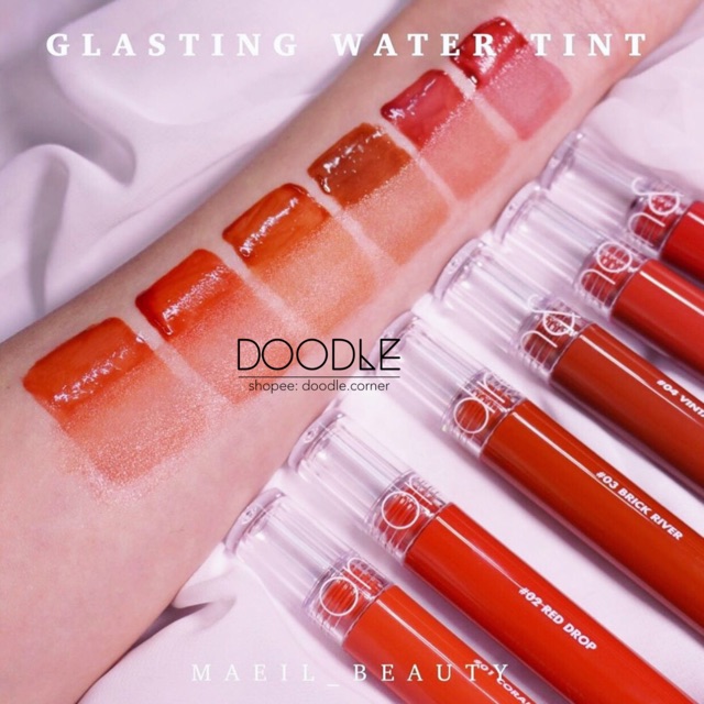 [NEW] Son tint nước siêu lì Romand Glasting Water Tint 2019 (Có Sẵn)