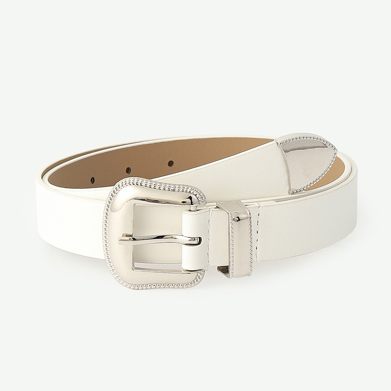 Thắt Lưng Da PU Thiết Kế Đơn Giản Chất Lượng Cao Cho Nữ