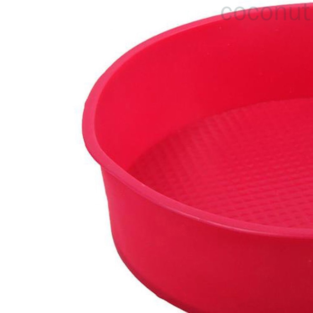 Khuôn Làm Bánh Hình Tròn Bằng Silicon Tiện Dụng Cho Nhà Bếp