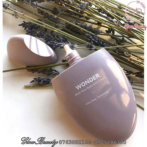 Kem dưỡng ẩm phục hồi chống lão hóa Haruharu Wonder WONDER Black Rice Hyaluronic Cream 50ml