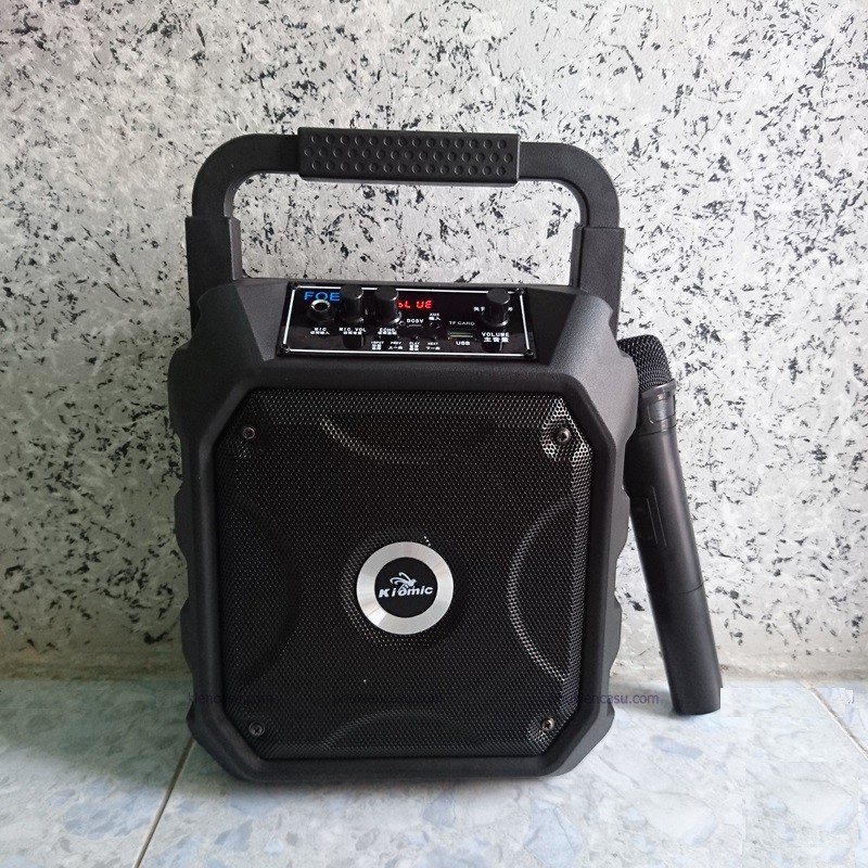 Loa Bluetooth Karaoke Kiomic K68 Công Suất Lớn - Bh 12 Tháng (Màu NGẪU NHIÊN)