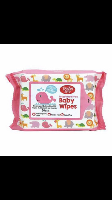 KHĂN GIẤY ƯỚT TENDER SOFT BABY WIPES