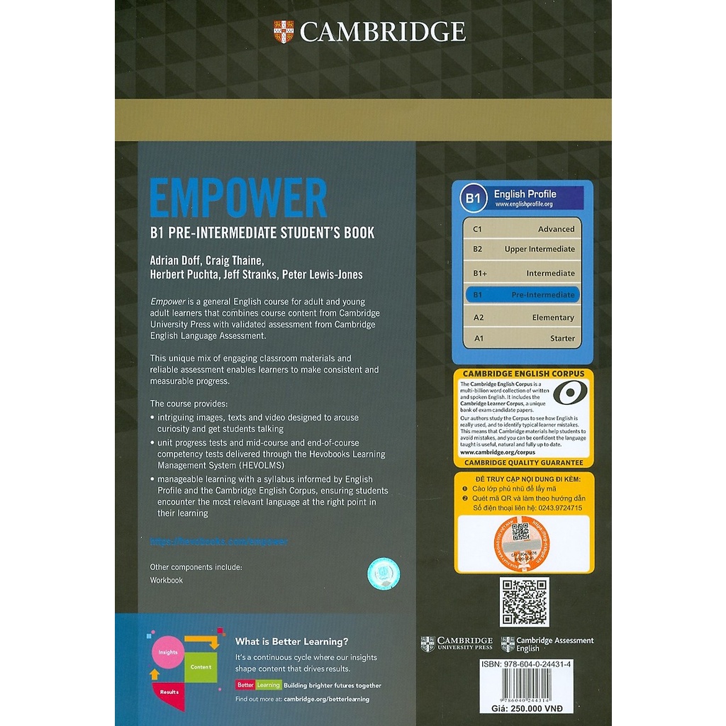 Sách - Empower B1 Pre-Intermediate Student's Book with Online Access