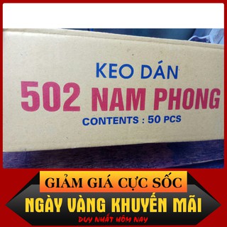 Keo 502 nam phong 1 thùng 50 lọ