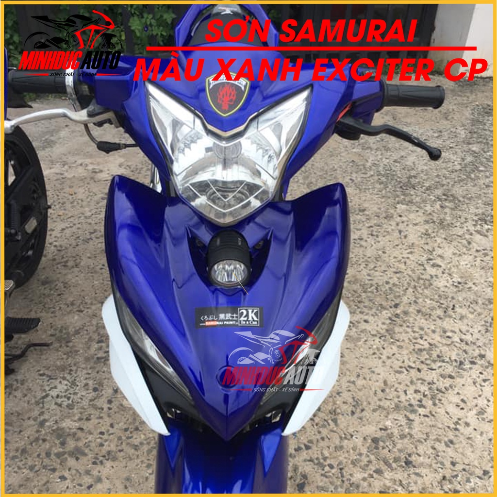 Sơn Samurai màu Xanh Exciter GP - Y3973