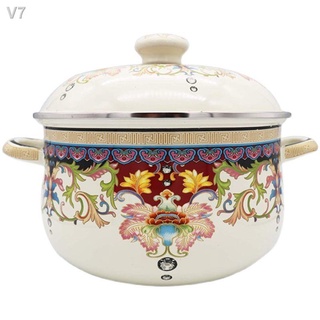 ✕Nồi hầm tráng men, xoong