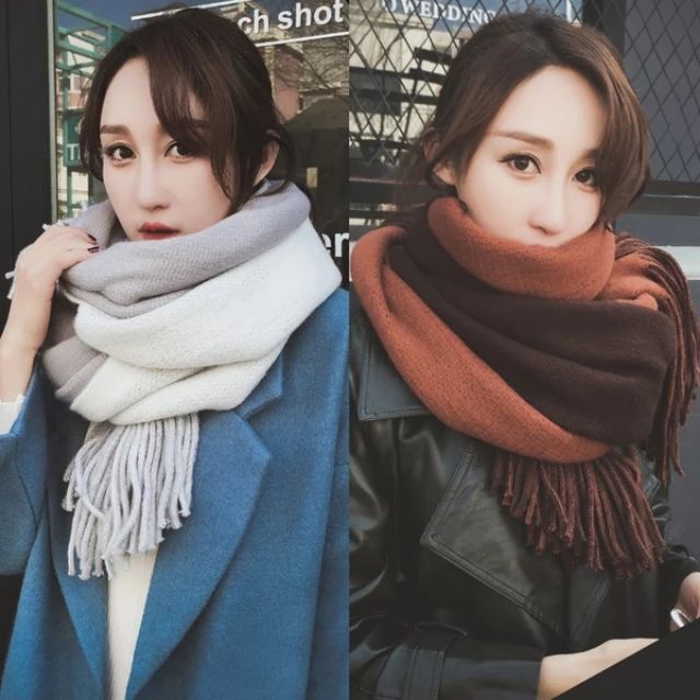 Khăn len thời trang