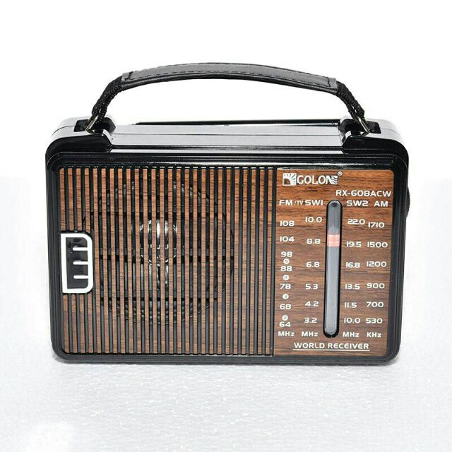 Đài Radio Sony SW-703 - Kích thước 15.5 x 10.5 x 5.5 cm, Dải tần AM/FM