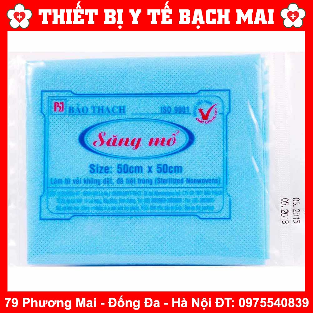 SĂNG MỔ CÓ LỖ VÀ KHÔNG LỖ 50X50CM