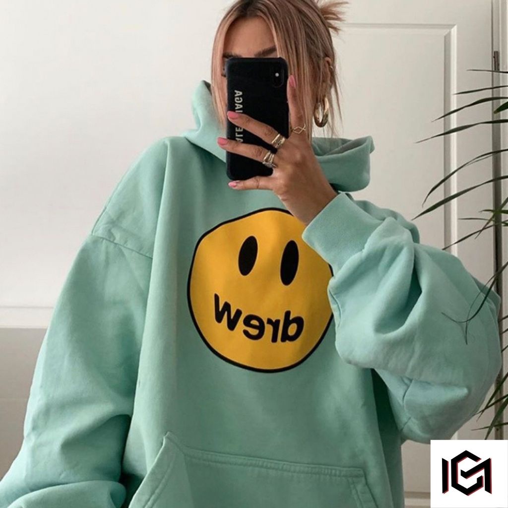 Áo Hoodie Nỉ Nam Nữ, Áo Khoác Hoodie Drew Unisex CHUMI form rộng nhiều màu phong cách Hàn Quốc