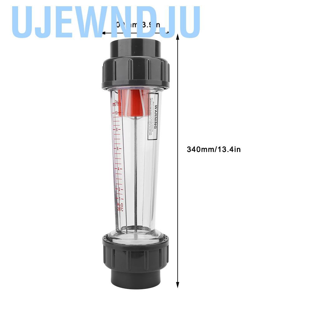 Lưu lượng kế đo chất lỏng LZS-50 (D) thiết kế ống nhựa thang đo 1-10m³/H chuẩn US