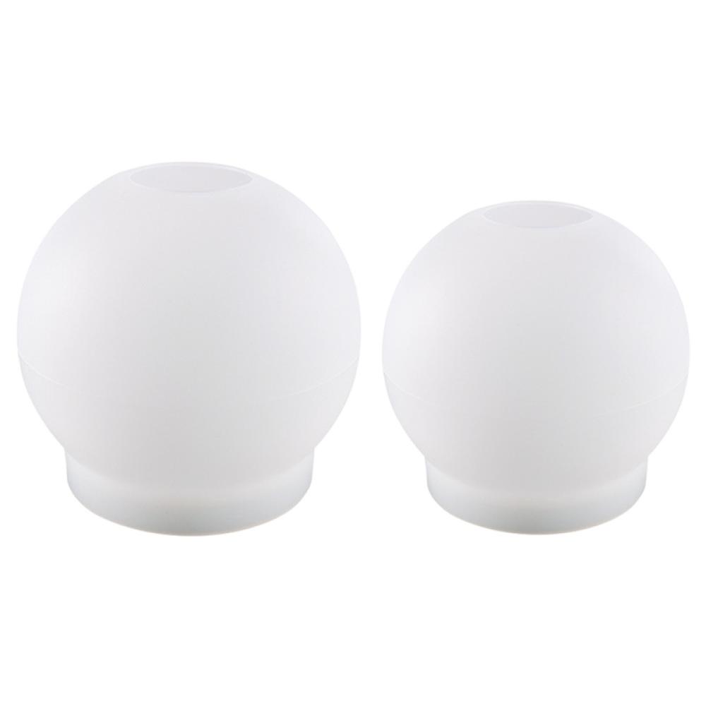 Set 2 Khuôn Làm Giá Đỡ Đèn Hình Cầu Bằng Nhựa Epoxy C9X1 Trang Trí Bàn Ăn / Cà Phê DIY