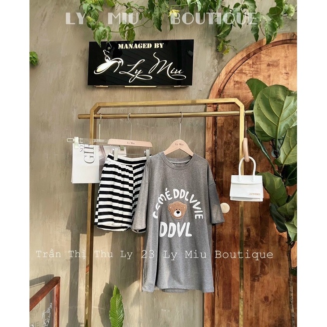 Đồ Bộ Nữ Dễ Thương, Bộ Ngủ Hoạt Hình Cao Cấp Tay Cộc Quần Cộc Mùa Hè Chất Cotton