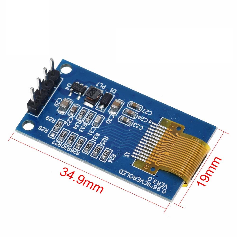 Mô Đun Màn Hình Lcd Thông Minh Augustina 3.3v Ssd1107 0.96 Inch Cho Arduino Oled Module Iic | BigBuy360 - bigbuy360.vn