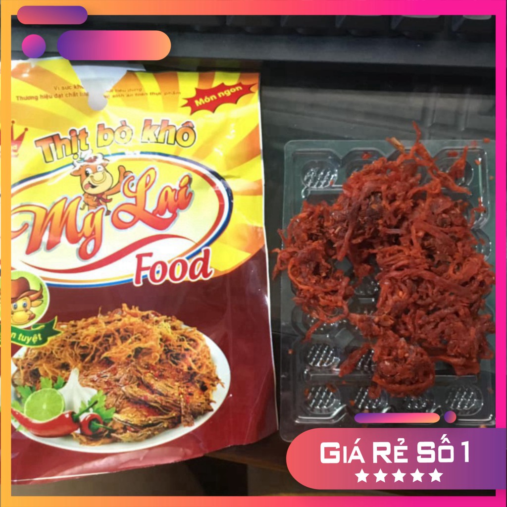 2 gói bò khô mylai food 50g/gói