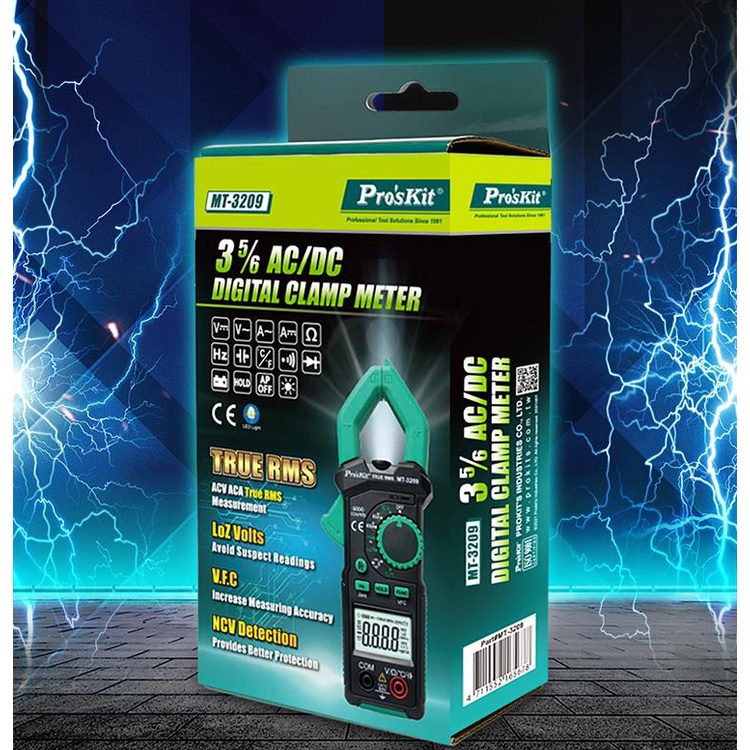 Ampe kẹp dòng AC/DC Pro'skit MT-3209  / Ampe kẹp dòng AC/DC Proskit