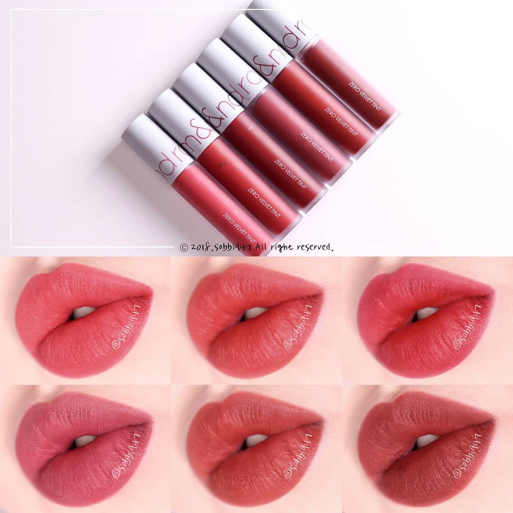 Son Kem Lì Mềm Mượt Romand Zero Velvet Tint - 2016 Skincare | BigBuy360 - bigbuy360.vn