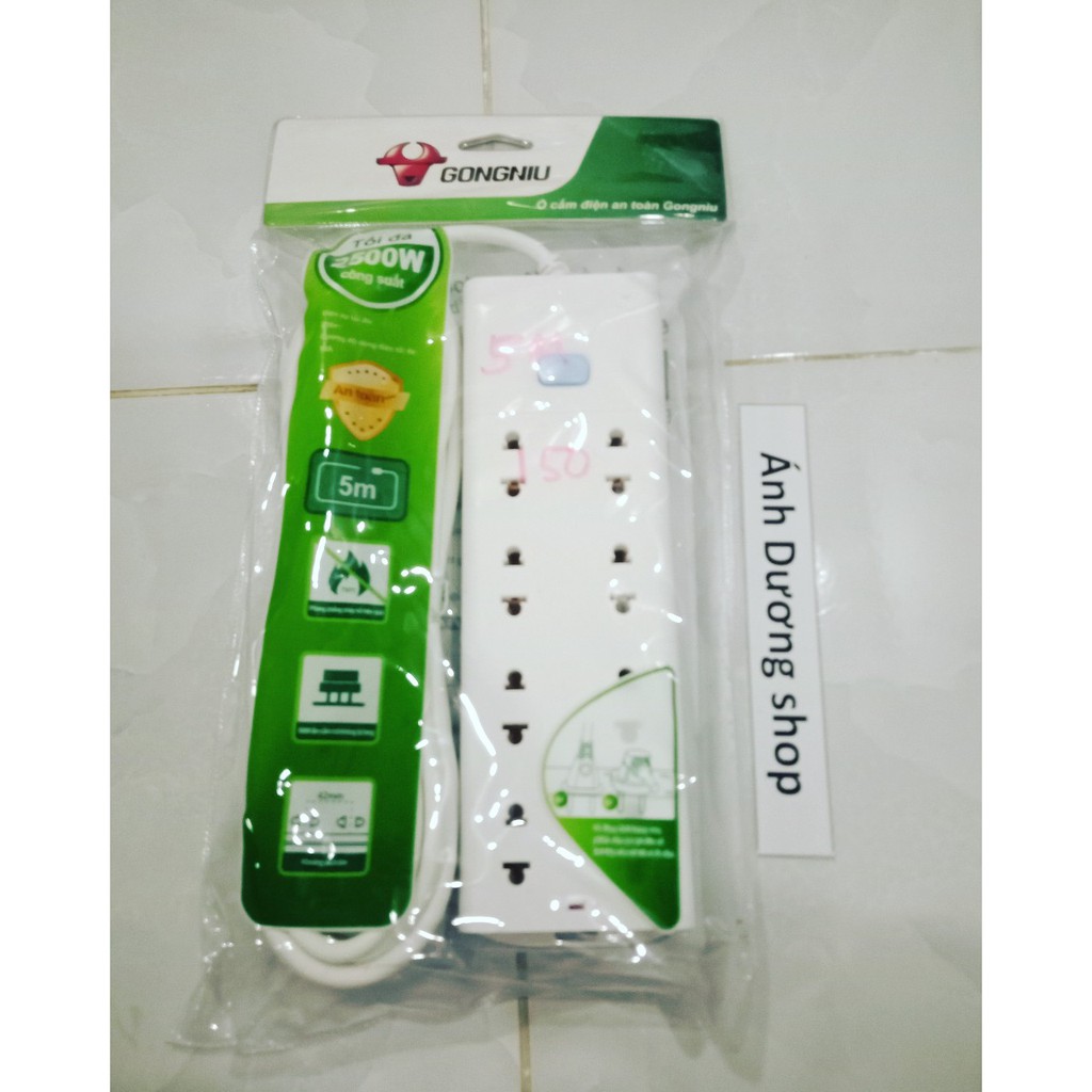 Ổ cắm điện Gongniu 3-5m