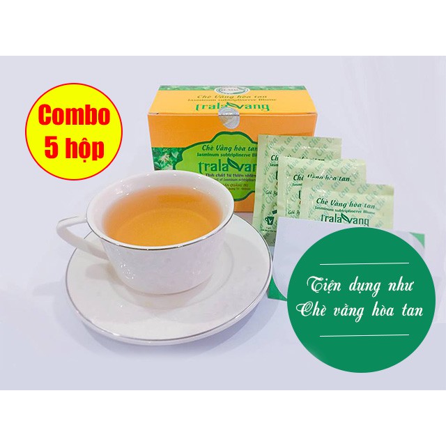 Combo Khuyến Mãi 5 Hộp Cao Chè Vằng Hòa Tan