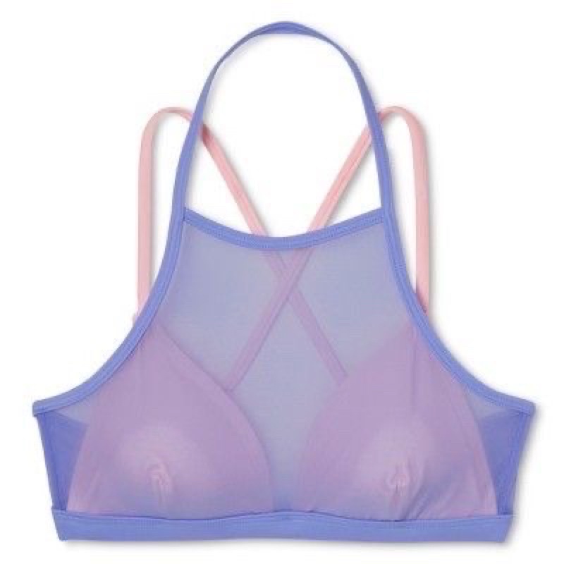 Bộ bikini hồng phối ren xanh Xhilaration  - Thanh lý vnxk