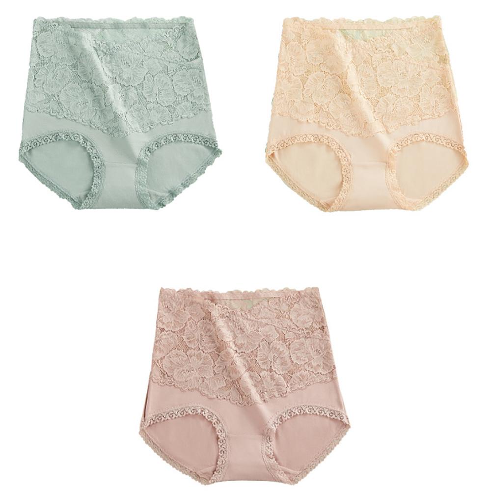 OCEANMAP Quần Lót Ren Cotton Mềm Mại Hình Chữ V Gợi Cảm