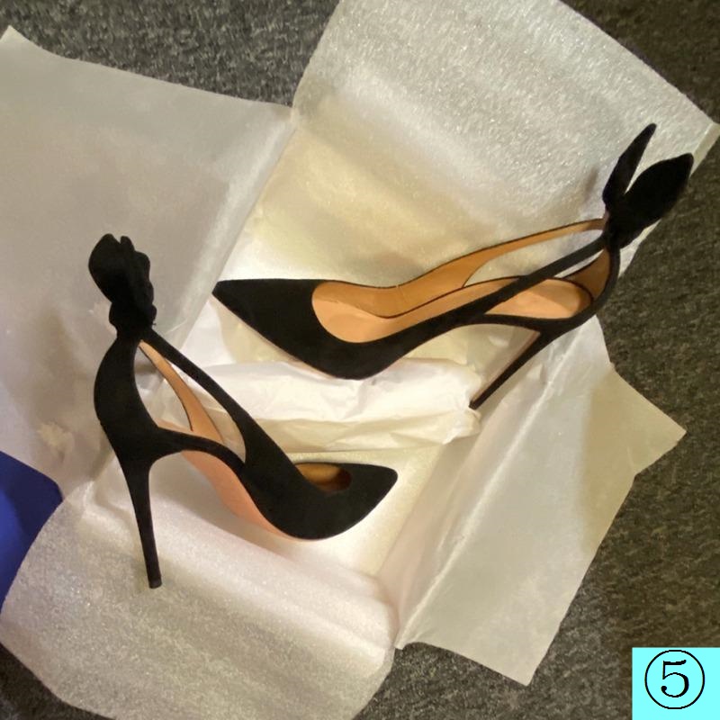 Giày Cao Gót Mũi Nhọn Phong Cách Âu Mỹ Thời Trang Xuân Thu Hàng Mới 2022