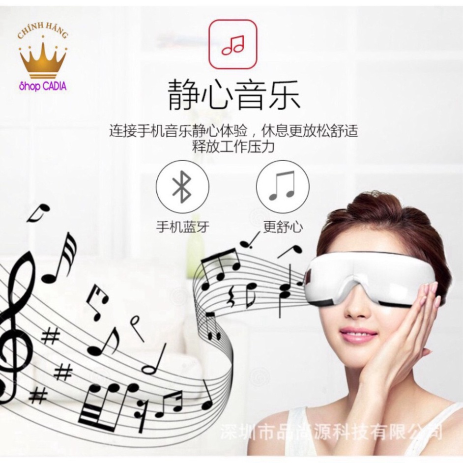 Máy Massage Mắt Smart Eye Model S10 Xoa Dịu Mỏi Mắt, Giảm Thâm Quầng Hiệu Quả Khi bạn làm việc, ngồi máy tính_vimart