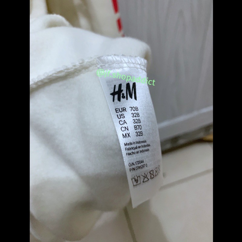 Áo khoác HOODIE H&M HNM HOODIE HM Staff Justin Bieber + nhãn giá