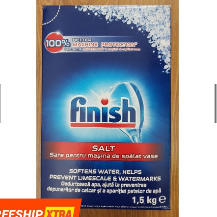 Muối rửa bát Finish 1.5 kg ( Đức )